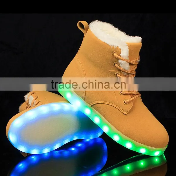 2016 Keep Legs Winter To Fashionable Winter Keep Warm For Women Led Shoes photo-6