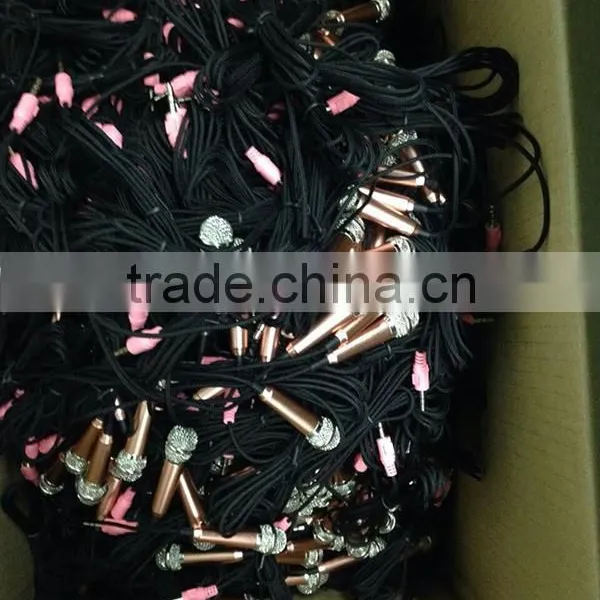 2016 Hot Selling Wired Cell Phone Mini Microphone for Apple Phone and Android Phone photo-4