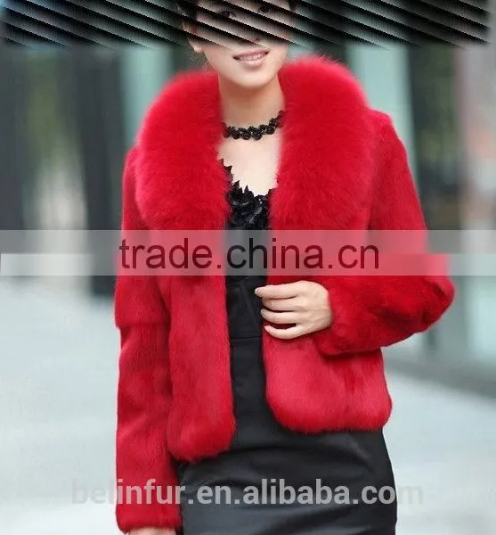 Fashion Women Fur Coat Women Sheep Fur Comfortable Elegant Coat photo-6