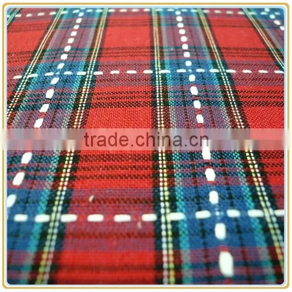 65%poly 35%cotton 21s Dobby Yarn Dyed Fabric photo-3