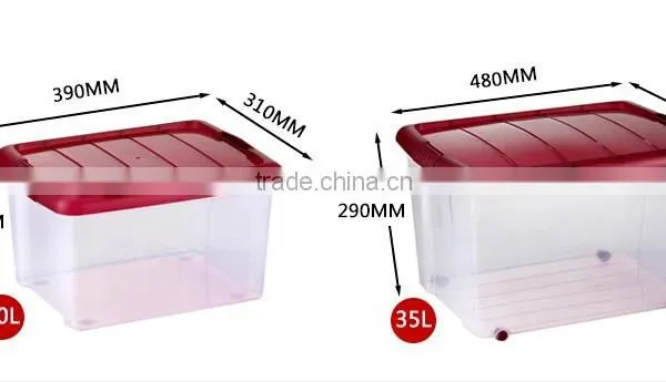 Professional Manufacturer for Clear Plastic Storage Box With Lid photo-5