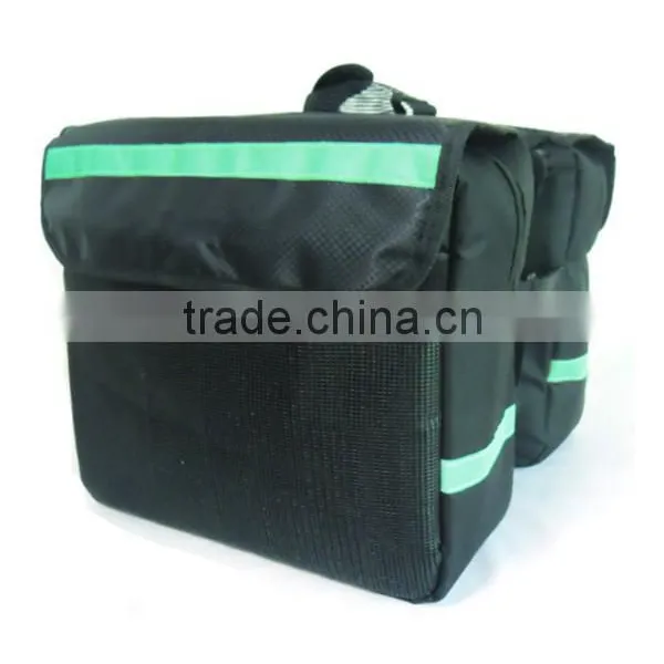 Two in One Waterproof Big Capacity Bike/Bicycle Saddle Pannier Bag photo-2
