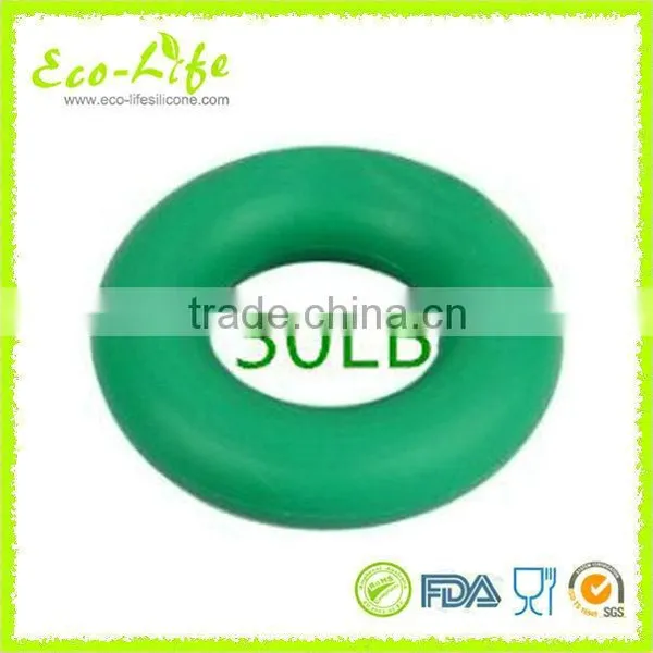 Eco-friendly 8.8cm Silicone Hand Grip Exerciser Ring, Muscle Power Training Ring photo-5