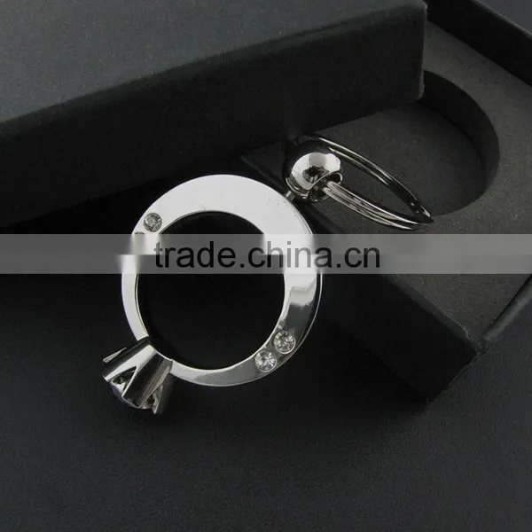 2016 Promotion Special Metal Key Chains Keychain Keyring With Drill photo-4