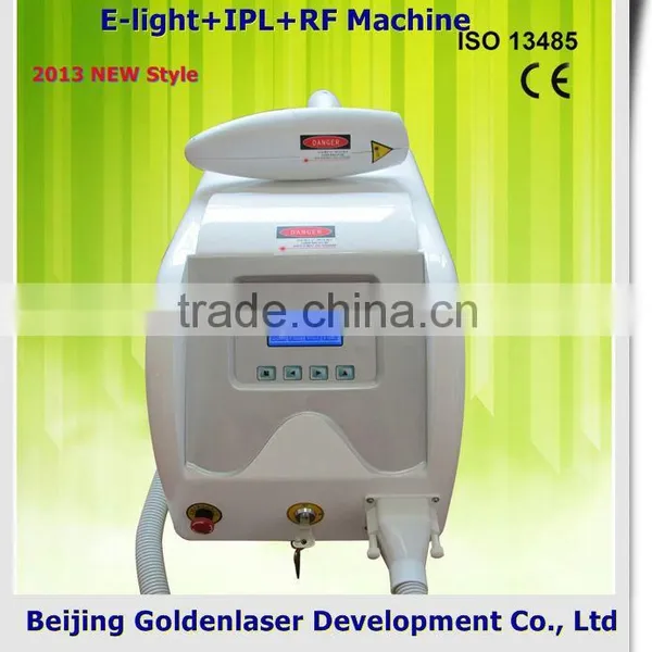 2013 New Design E-light+IPL+RF Machine Tattooing Beauty Machine Polyester Film Capacitors