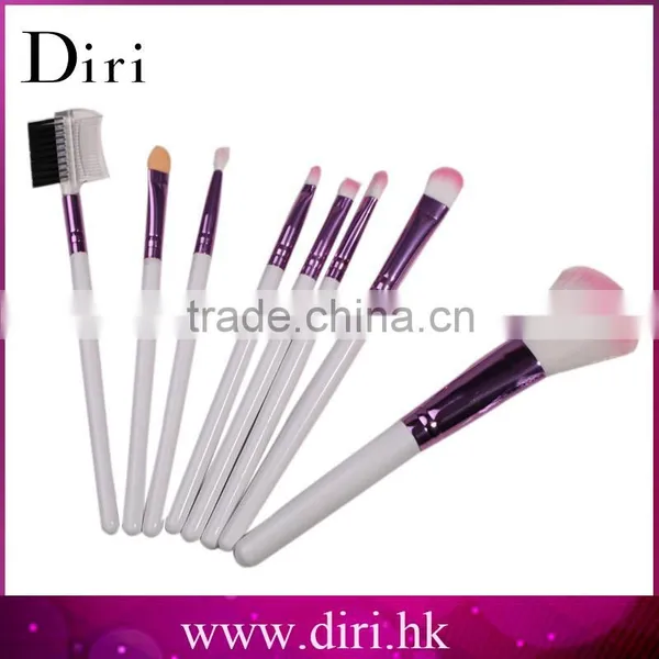 Factory Direct 8pcs Pink Makeup Brushes Professional Set With Bag photo-2