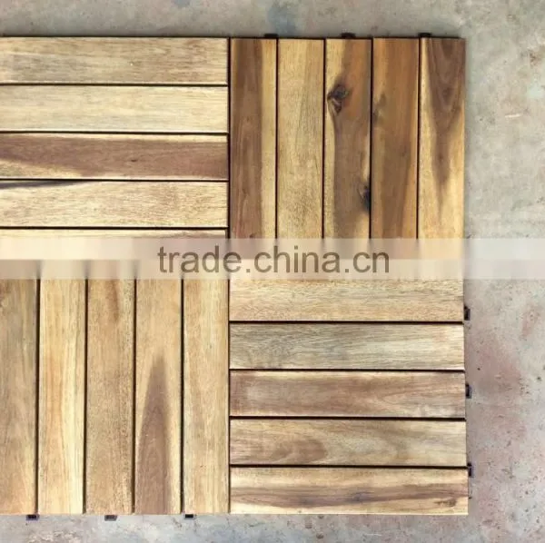 Wood Decking/Interlocking Outdoor Deck Tiles , Wood Garden Deck Tiles, Garden Tiles photo-5