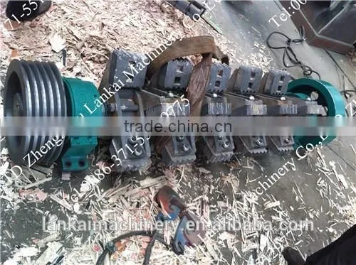 Automatic Waster Wood Pallet Crushing Machine With Good Quality photo-6