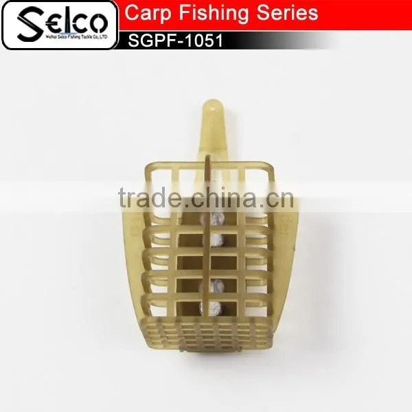 Carp Fishing Tackle Rectangle Plastic Lead Fishing Feeder photo-4
