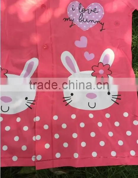 PVC Children Rain Coat for Kids Rain Coat Cheap Rain Jacket photo-2