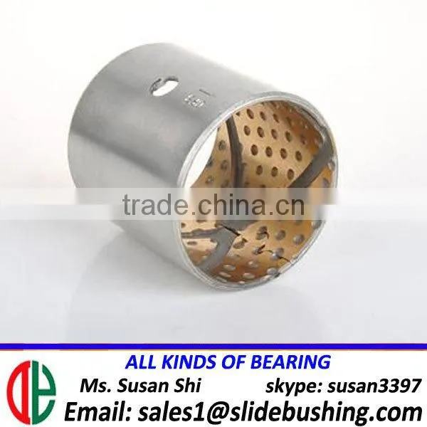 Material UF850 Bimetal Bearing / UF850 Steel+Bronze Alloy Bi-metal Bushing / Bimetal Bush UF850 photo-4