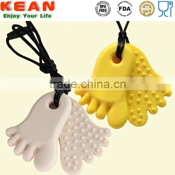 Customize Color is Accepted 15 Colors for Option Teething Pendant Necklace FDA, LFGB,SGS&NSF photo-3
