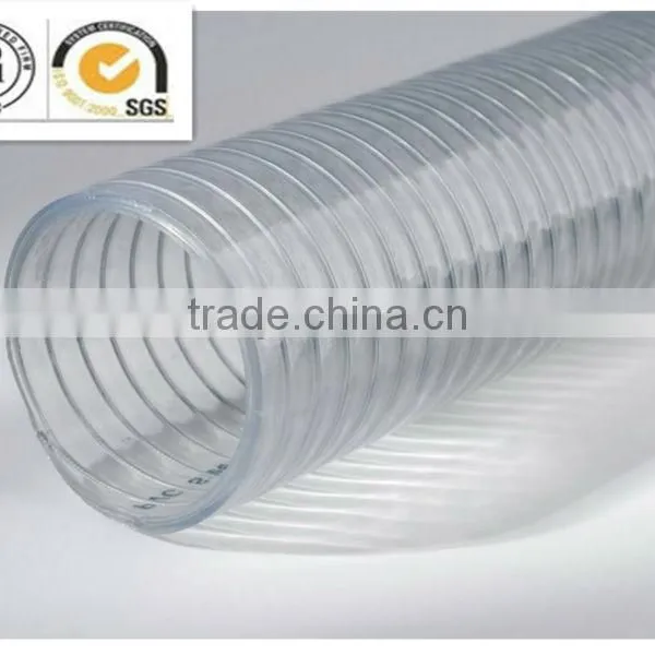 Specialized Manufacturer Pvc Spiral Hose Steel Wire Reinforced Pipe photo-5