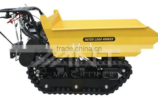 Mini Dumper 400kg Loading Track Dumper Garden Transporter BY400 With CE photo-2