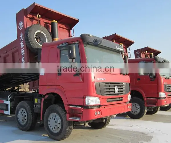 Quick Delivery Sinotruk Howo 300hp 8*4 Tipper Trucks for Sale photo-2