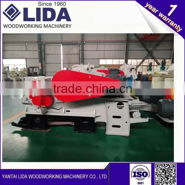LIDA Electric Drum Wood Chipper LDBX2113 Producng Wood Chips With CE For Sale photo-2