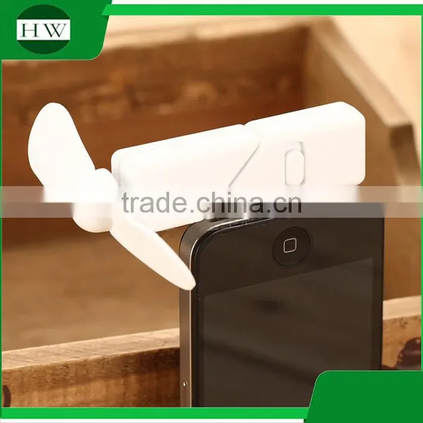 Foldable Outdoor Flexible Latest Design Eco-friendly Low Power Noise Portable Mini Fan for Pocket Ihone Mobile Cellphone Power photo-2