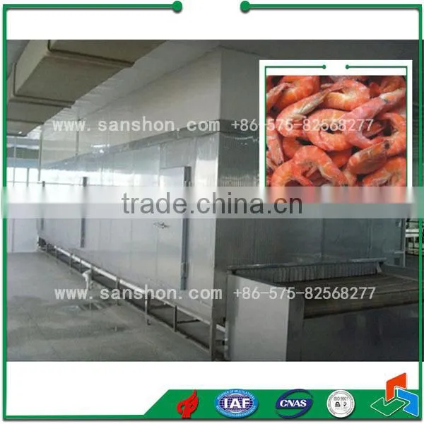 Seafood Tunnel Quick Freezer/quick-freezing Machine photo-2