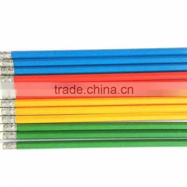 Cheap Standard Size Black Lead Eraser Tip HB Yellow Student Pencil photo-2