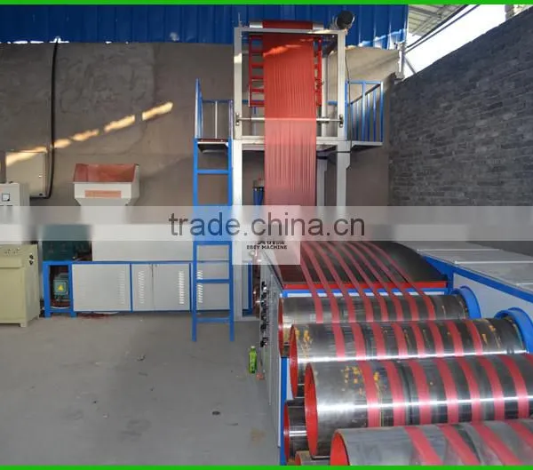 Strap Tearing Yarn Production Line Reticular Split Film Machine