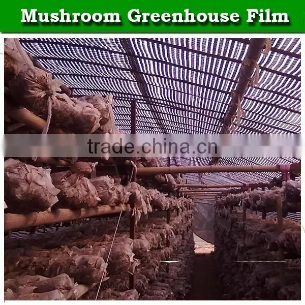 Black and White Grid Plastic Greenhouse Film for Mushroom / Bacteria Growing House photo-5