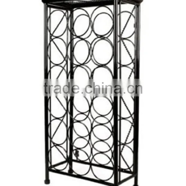 18 High Quality Floor Standing Wine Bottle Display Rack photo-2