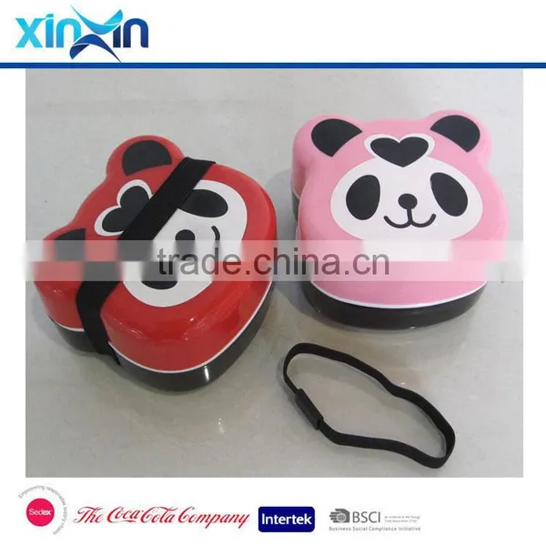 PP Cartoon Plastic Bento Lunch Box for Children Kids photo-3