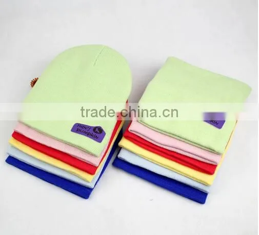 New Multi-color Cute Winter Baby Cap Girls/Boys Children Knitted Hat photo-6