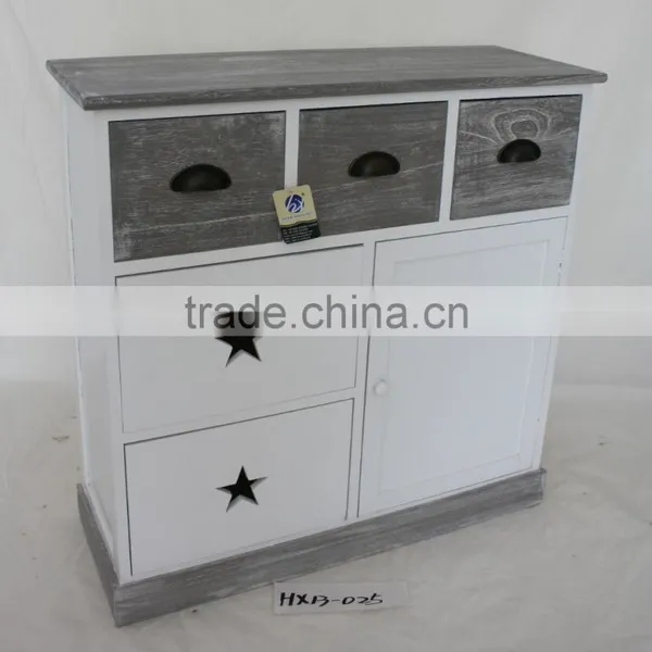Antique Solid Wood Furniture Living Room Furniture Vintage Type Cabinet photo-5