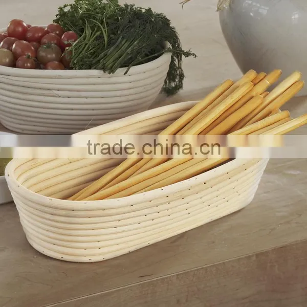 Eco-friendly Rattan Bread Proofing Baskets, Clear Rattan Bannetons photo-2