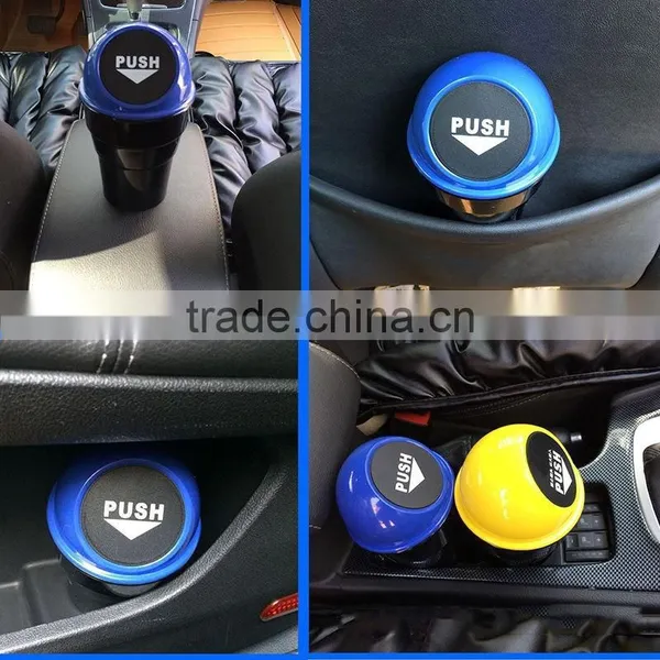 Car Trash Mini Cup Box Can Car Garbage Bin Dust Rubbish Box Car Car Trash Garbage Can Wastebin A0268 photo-2