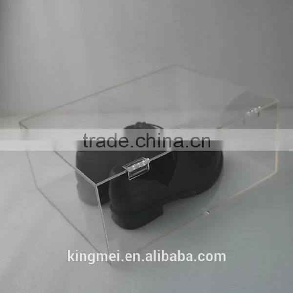 Clear Front Drop Box Clear Acrylic Sneaker photo-5