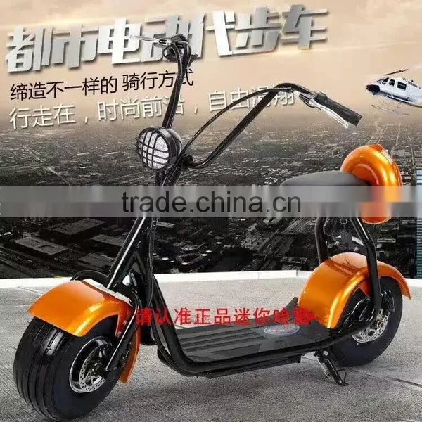 800w-2000w Electric Citycoco Scooter of 18x9.5-8inch Pneumatic Tire photo-3