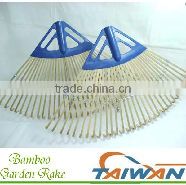 30 Tine Bamboo Garden Rakes Grass Rake Leaf Rake