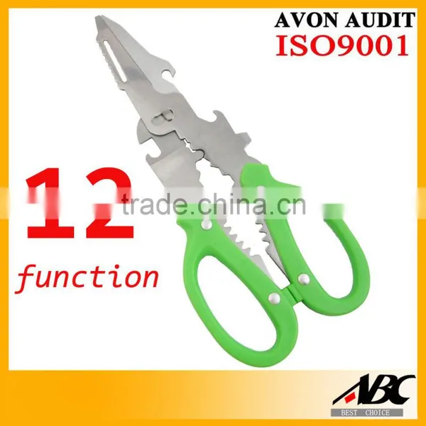 Colorful Wooden Handle Professional Kitchen Scissor photo-5