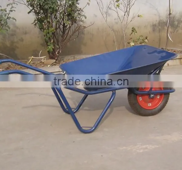 China Manufacturer Steel Tray Lightweight Power Concrete Wheelbarrow for Sale photo-2