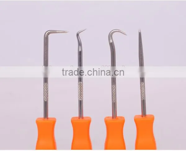 AK-1084 High Quality 4 Pieces Mini Hook And Pick Screwdriver Set photo-4