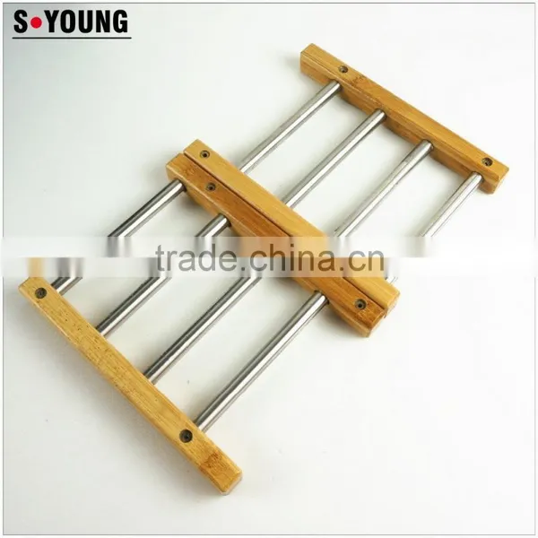 22031 Ajustable Bamboo Pot Holder photo-2