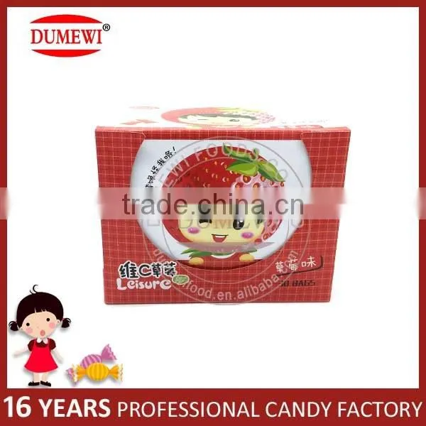 VC Strawberry Tablet Pressed Dextrose Candy photo-3