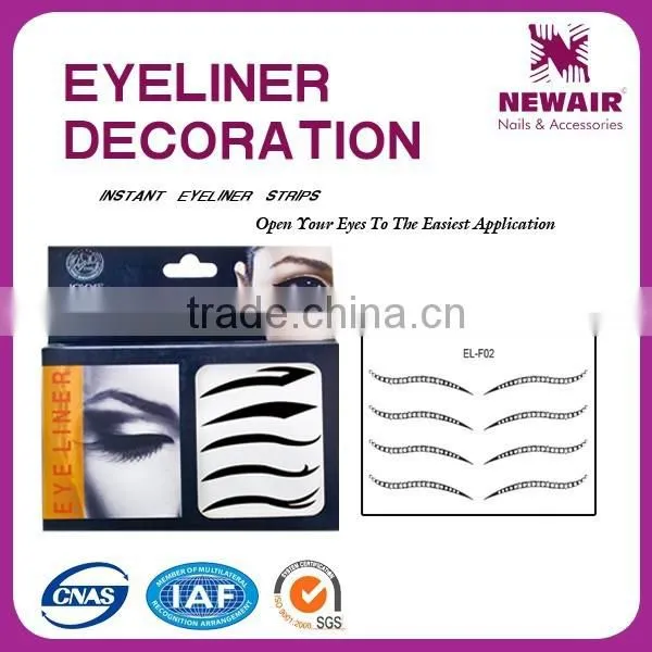 Wholesale Temporary Eyeliner Tattoo Stickers of Nature Designs photo-3