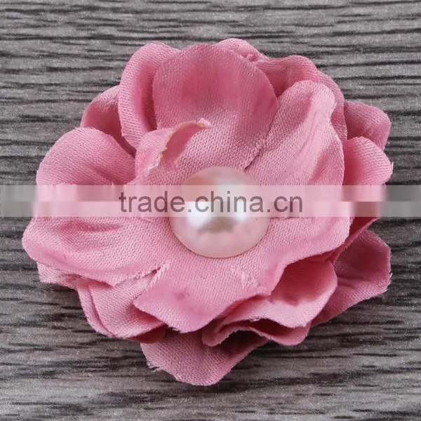 Small Fabric Flower Clip for Kids Hair Accessories photo-2