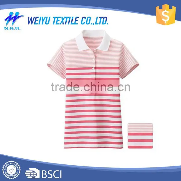 Two Color Cotton Fabric Softextile Polo T-shirt photo-2
