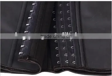 Sexy Latex Waist Trainer,hot Underwear Corset Bustier Shapers photo-5