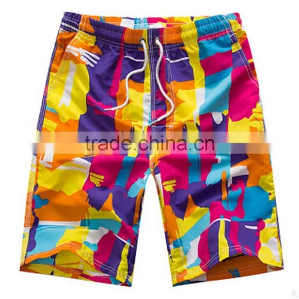 2016 New Cheap 4 Way Stretch Unisex Swimwear Surf Board Beach Comfortable Cotton Quick Dry Men's or Women's Shorts Pants photo-4