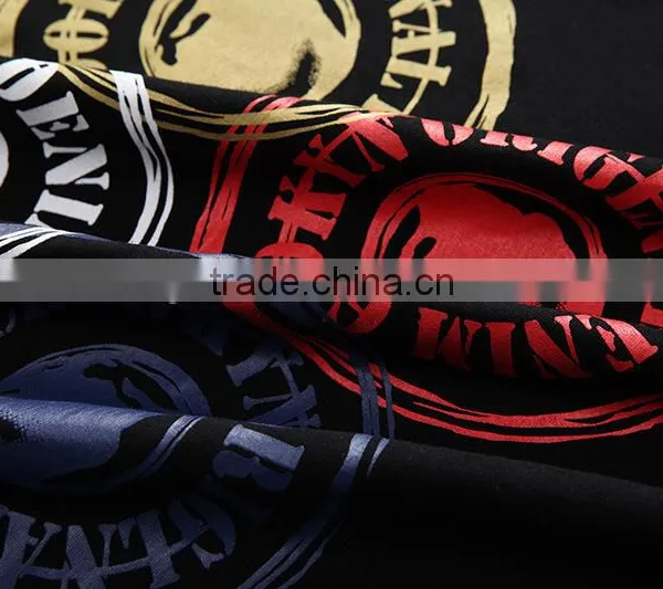 Fashion O Neck Short Sleeves Custom Men T Shirt Printing photo-3