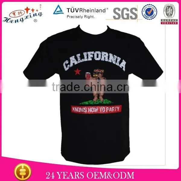 Custom Print T-shirt With Leather Sleeves Wholesale Custom All Over Print T-shirt Custom T-shirt Printing photo-4