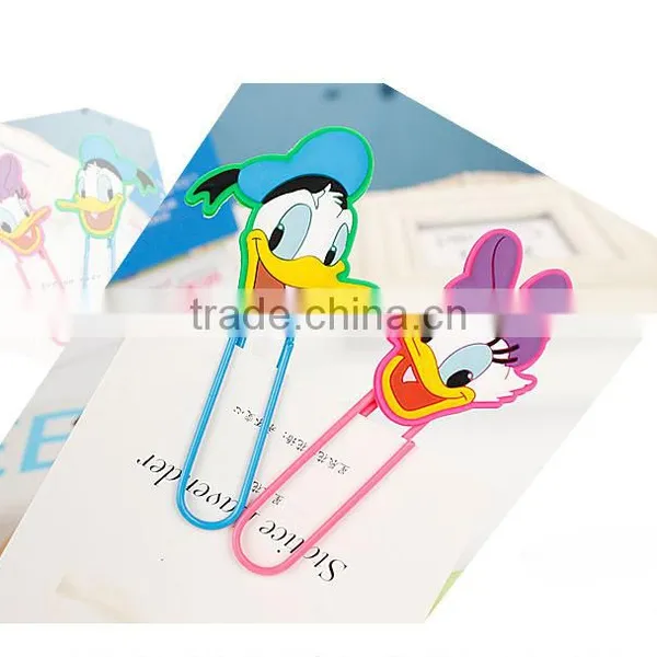 Mickey Shape Paper Clip Customizable Planner PVC Clip photo-2