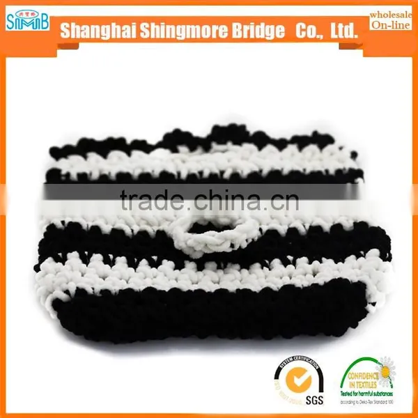 Online Shopping Knitted Yarns China Supplier Cheapest Price Wholesale Oeko Tex Polyester Velvet Chenille Yarn for Knitting Scarf photo-5