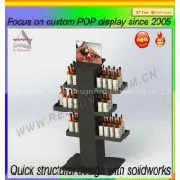 Custom Wooden Retail Display Stand for Beers/wines photo-2