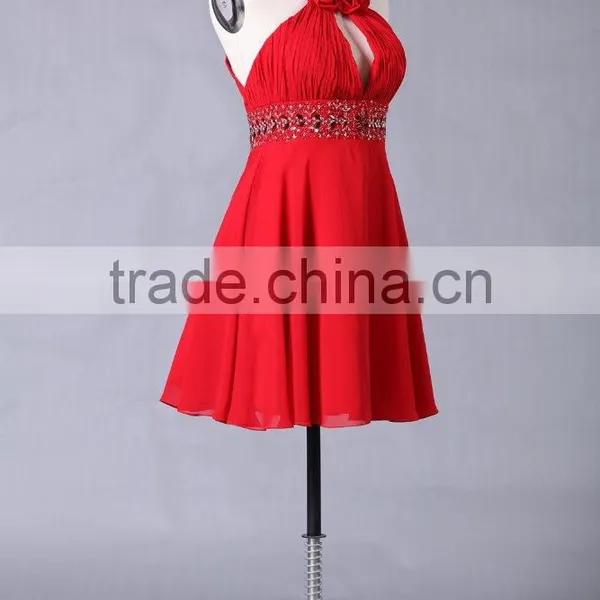 Superior Quality Hot Sale New Design Chifffon Evening Gown ED122 photo-3